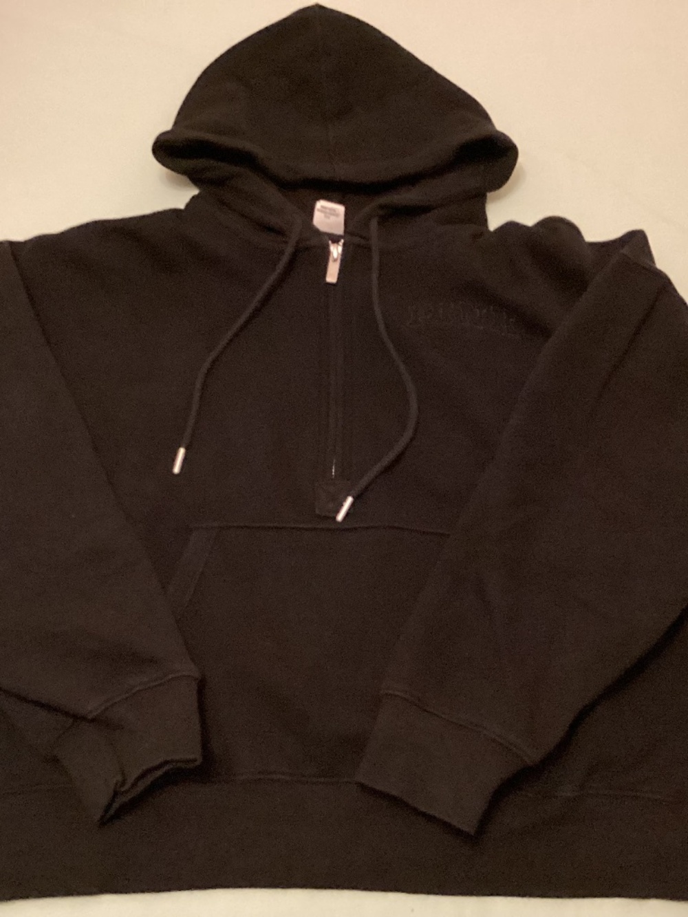 PINK Victoria’s Secret quarter zip hoodie